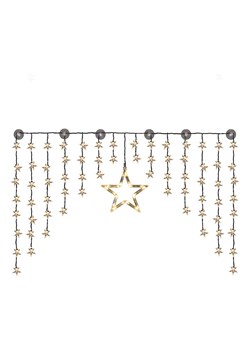 Profiline Zasłona świetlna LED &quot;Star&quot; w kolorze ciepłej bieli - 135 x 95 cm ze sklepu Limango Polska w kategorii Kolczyki - zdjęcie 178049058