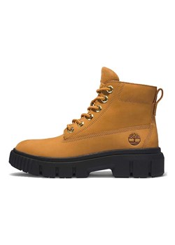 Timberland Skórzane botki &quot;Greyfield Mid&quot; w kolorze jasnobrązowym ze sklepu Limango Polska w kategorii Botki - zdjęcie 178049166