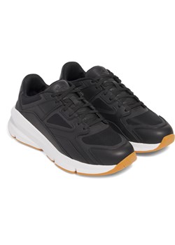 Sneakersy uniseks Under Armour UA Forge 96 Leather Reissue - czarne ze sklepu Sportstylestory.com w kategorii Buty sportowe męskie - zdjęcie 178052155