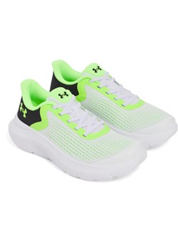 Chłopięce buty do biegania Under Armour UA BPS Rogue 5 AL - białe ze sklepu Sportstylestory.com w kategorii Buty sportowe dziecięce - zdjęcie 178052168