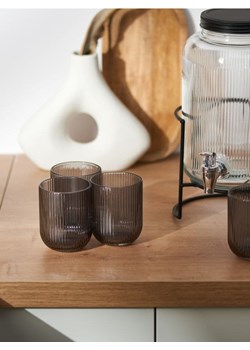 Sinsay - Szklanki 4 pack - szary ze sklepu Sinsay w kategorii Szklanki - zdjęcie 178052957