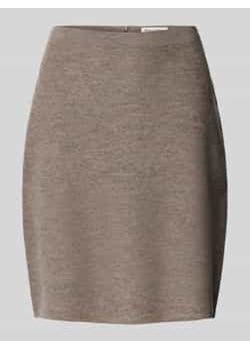 Spódnica mini o kroju shaped fit z wysokiej jakości mieszanki żywej wełny ze sklepu Peek&Cloppenburg  w kategorii Spódnice - zdjęcie 178053099