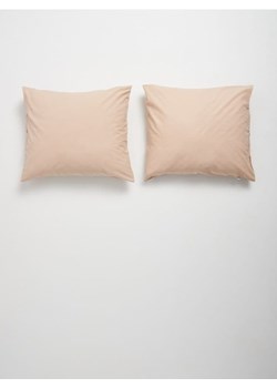 Sinsay - Poszewki na poduszki 2 pack - beżowy ze sklepu Sinsay w kategorii Poszewki na poduszki - zdjęcie 178053985