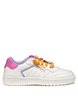 Sneakersy Geox J Washiba J45HXD 000BC C0563 S Biały ze sklepu eobuwie.pl w kategorii Buty sportowe dziecięce - zdjęcie 178054307