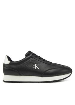 Sneakersy Calvin Klein Jeans Runner Laceup Tc YM0YM01187 Czarny ze sklepu eobuwie.pl w kategorii Buty sportowe męskie - zdjęcie 178054516