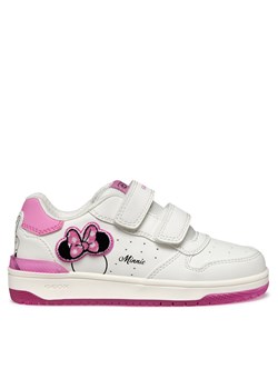 Sneakersy Geox J Washiba J55HXB 000BC C0563 D Biały ze sklepu eobuwie.pl w kategorii Buty sportowe dziecięce - zdjęcie 178054629