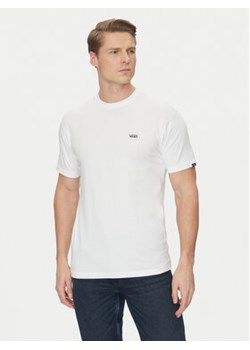 Vans T-Shirt Left Chest Logo VN0A3CZEY281 Biały Classic Fit ze sklepu MODIVO w kategorii T-shirty męskie - zdjęcie 178057525