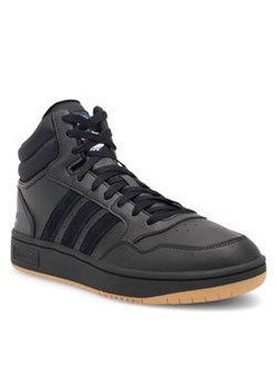 adidas Sneakersy HOOPS 3.0 MID GY4745 Czarny ze sklepu MODIVO w kategorii Buty sportowe męskie - zdjęcie 178058419