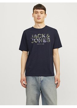 Jack &amp; Jones Koszulka w kolorze granatowym ze sklepu Limango Polska w kategorii T-shirty męskie - zdjęcie 178061585