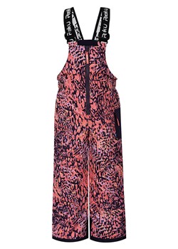 Peek U Spodnie narciarskie &quot;Carina&quot; w kolorze koralowo-czarnym ze sklepu Limango Polska w kategorii Spodnie dziewczęce - zdjęcie 178061605