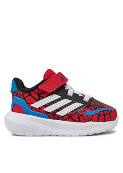 Sneakersy adidas Marvel Spider-Man Runfalcon 3.0 IH8758 Czerwony ze sklepu eobuwie.pl w kategorii Buty sportowe dziecięce - zdjęcie 178062268