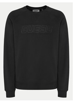 Guess Bluza Z4YQ16 KAIJ1 Czarny Regular Fit ze sklepu MODIVO w kategorii Bluzy męskie - zdjęcie 178064097