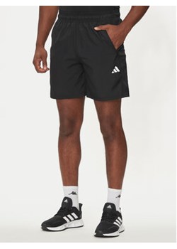 adidas Szorty sportowe Train Essentials Woven Training Shorts IC6976 Czarny Regular Fit ze sklepu MODIVO w kategorii Spodenki męskie - zdjęcie 178067248