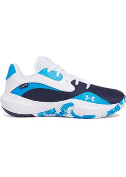 Buty do koszykówki uniseks Under Armour UA Lockdown 7 Low - niebieskie ze sklepu Sportstylestory.com w kategorii Buty sportowe męskie - zdjęcie 178073685