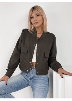 bluza salem ciemnobeżowa one size ze sklepu UBRA w kategorii Bluzy damskie - zdjęcie 178075906
