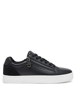 Sneakersy Calvin Klein Jeans Classic Cupsole Zip Low In YM0YM01254 Czarny ze sklepu eobuwie.pl w kategorii Buty sportowe męskie - zdjęcie 178078918