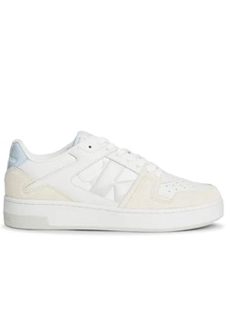 Buty Calvin Klein Basket Cupsole Low Mix NBS YW0YW01388-0LB - białe ze sklepu streetstyle24.pl w kategorii Buty sportowe damskie - zdjęcie 178079286