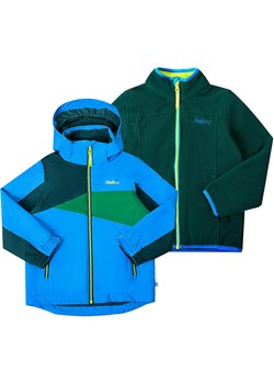 Peek U Kurtka funkcyjna 3w1 "Ridge" w kolorze niebiesko-zielonym ze sklepu Limango Polska w kategorii Kurtki chłopięce - zdjęcie 178079316