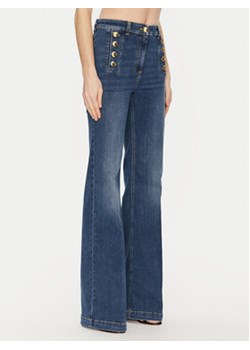 Elisabetta Franchi Jeansy PJ-83D-51E2-V440 Granatowy Regular Fit ze sklepu MODIVO w kategorii Jeansy damskie - zdjęcie 178080258