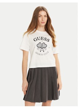 Guess T-Shirt V5GI04 I3Z14 Biały Regular Fit ze sklepu MODIVO w kategorii Bluzki damskie - zdjęcie 178080966