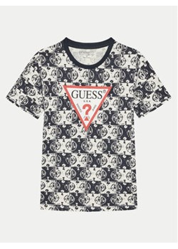 Guess T-Shirt L5GI03 K8HM4 Niebieski Regular Fit ze sklepu MODIVO w kategorii T-shirty chłopięce - zdjęcie 178081968