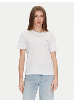 TWINSET T-Shirt 251TP2074 Biały Regular Fit ze sklepu MODIVO w kategorii Bluzki damskie - zdjęcie 178082049