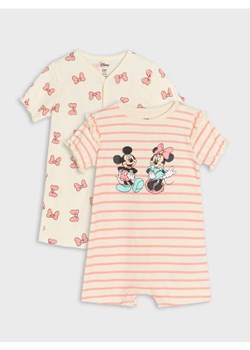 Sinsay - Rampersy 2 pack Mickey Mouse - kremowy ze sklepu Sinsay w kategorii Odzież dla niemowląt - zdjęcie 178090347