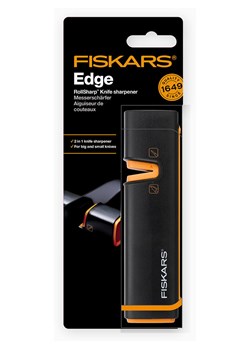 Fiskars Ostrzałka "Edge" w kolorze czarnym do noży - szer. 16,2 cm ze sklepu Limango Polska w kategorii Noże kuchenne - zdjęcie 178093345