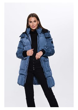 madden girl Płaszcz zimowy w kolorze niebieskim ze sklepu Limango Polska w kategorii Kurtki damskie - zdjęcie 178094325