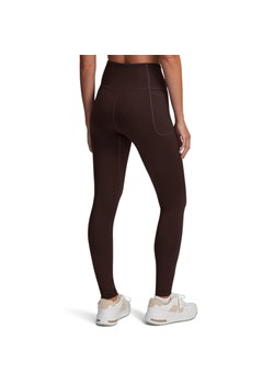 Damskie legginsy treningowe Under Armour Motion Legging Emea - brązowe ze sklepu Sportstylestory.com w kategorii Spodnie damskie - zdjęcie 178095645