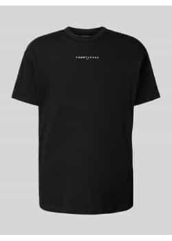 T-shirt z wyhaftowanym logo ze sklepu Peek&Cloppenburg  w kategorii T-shirty męskie - zdjęcie 178095759