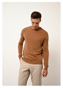 Just Cashmere Kaszmirowy sweter "Howard" w kolorze karmelowym ze sklepu Limango Polska w kategorii Swetry męskie - zdjęcie 178099046