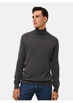 Just Cashmere Kaszmirowy golf "Connor" w kolorze antracytowym ze sklepu Limango Polska w kategorii Swetry męskie - zdjęcie 178099256