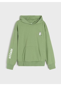 Sinsay - Bluza hoodie The Moomins - zielony ze sklepu Sinsay w kategorii Bluzy chłopięce - zdjęcie 178101229