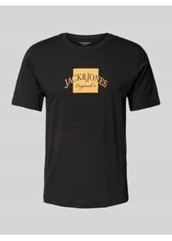 T-shirt z nadrukiem z logo model ‘BOSTON’ ze sklepu Peek&Cloppenburg  w kategorii T-shirty męskie - zdjęcie 178104676