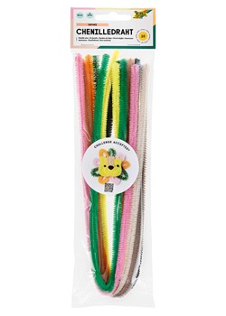 folia PAPER Druciki szenilowe (10 szt.) "Safari" w różnych kolorach ze sklepu Limango Polska w kategorii Zabawki - zdjęcie 178105377