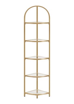 SONGMICS Regał narożny w kolorze złotym - 28 x 158 x 28 cm ze sklepu Limango Polska w kategorii Regały i witryny - zdjęcie 178105498