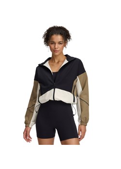 Damska kurtka treningowa Under Armour Unstoppable Jacket - czarna ze sklepu Sportstylestory.com w kategorii Kurtki damskie - zdjęcie 178107617