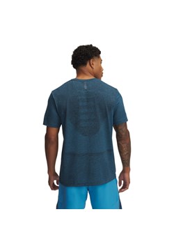 Męska koszulka do biegania Under Armour UA Seamless Stride SS - niebieska ze sklepu Sportstylestory.com w kategorii T-shirty męskie - zdjęcie 178107636