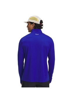 Męski longsleeve do biegania Under Armour UA Trail Run Quarter Zip - niebieski ze sklepu Sportstylestory.com w kategorii T-shirty męskie - zdjęcie 178107655