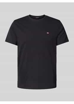 T-shirt z wyhaftowanym logo ze sklepu Peek&Cloppenburg  w kategorii T-shirty męskie - zdjęcie 178107925