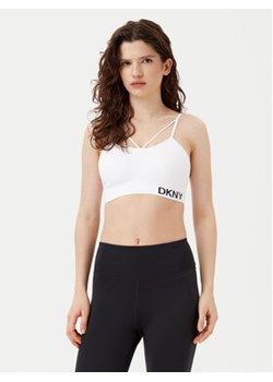 DKNY Sport Biustonosz top DP8T5475 Biały ze sklepu MODIVO w kategorii Biustonosze - zdjęcie 178111627