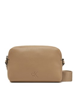 Torebka Calvin Klein Jeans Ultralight Camera Bag21 Pu LV04K3124G Szary ze sklepu eobuwie.pl w kategorii Listonoszki - zdjęcie 178114167