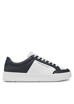 Sneakersy Tommy Hilfiger Th Court Mix Lth FM0FM05489 Kolorowy ze sklepu eobuwie.pl w kategorii Buty sportowe męskie - zdjęcie 178114197