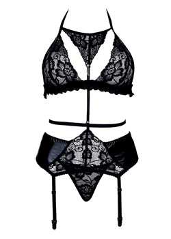 Alanis set komplet, Kolor czarny, Rozmiar L/XL, Beauty Night ze sklepu Intymna w kategorii Komplety bielizny damskiej - zdjęcie 178114316