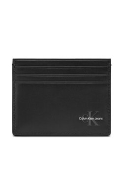 Calvin Klein Jeans Etui na karty kredytowe Mono Logo Card Case LV04G1029G Czarny ze sklepu MODIVO w kategorii Portfele męskie - zdjęcie 178116027