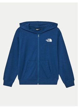 The North Face Bluza NF0A89HG Niebieski Oversize ze sklepu MODIVO w kategorii Bluzy chłopięce - zdjęcie 178116608