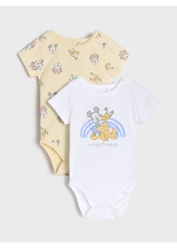 Sinsay - Body 2 pack Mickey Mouse - biały - id: 870DF-00X - marki Sinsay - 178122295 Sinsay - Body 2 pack Mickey Mouse - biały ze sklepu Sinsay w kategorii Odzież dla niemowląt - zdjęcie 178122295