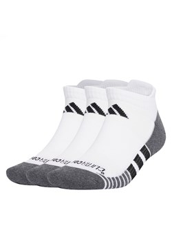 Zestaw 3 par niskich skarpet unisex adidas Prf Cc C Low 3P JD9569 Biały ze sklepu eobuwie.pl w kategorii Skarpetki damskie - zdjęcie 178123559