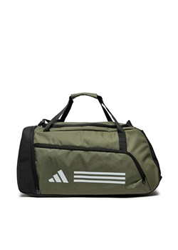 Torba adidas Essentials 3-Stripes Duffel Bag Medium IZ1918 Zielony ze sklepu eobuwie.pl w kategorii Torby sportowe - zdjęcie 178123749